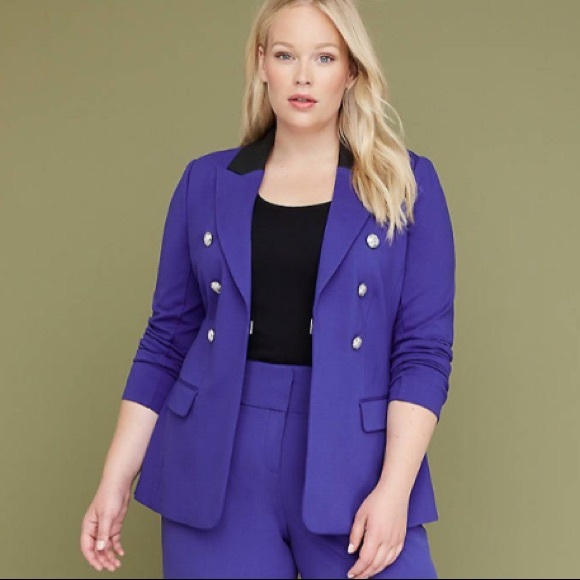 Lane Bryant Jackets & Blazers - 🎉SOLD🎉Lane Bryant Double Breasted Ponte Blazer